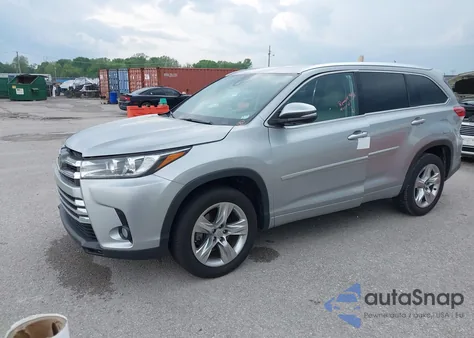 2017 Toyota Highlander Limited from USA, damaged, VIN 5TDYZRFH1HS207001